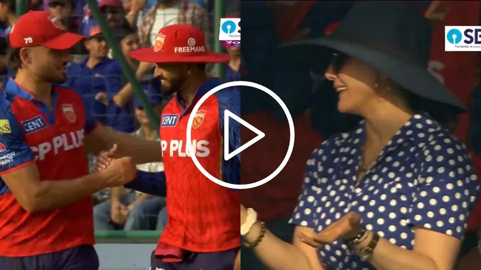 Watch- Preity Zinta Passes Message In Code Word After Shreyas Iyer's Superman Catch